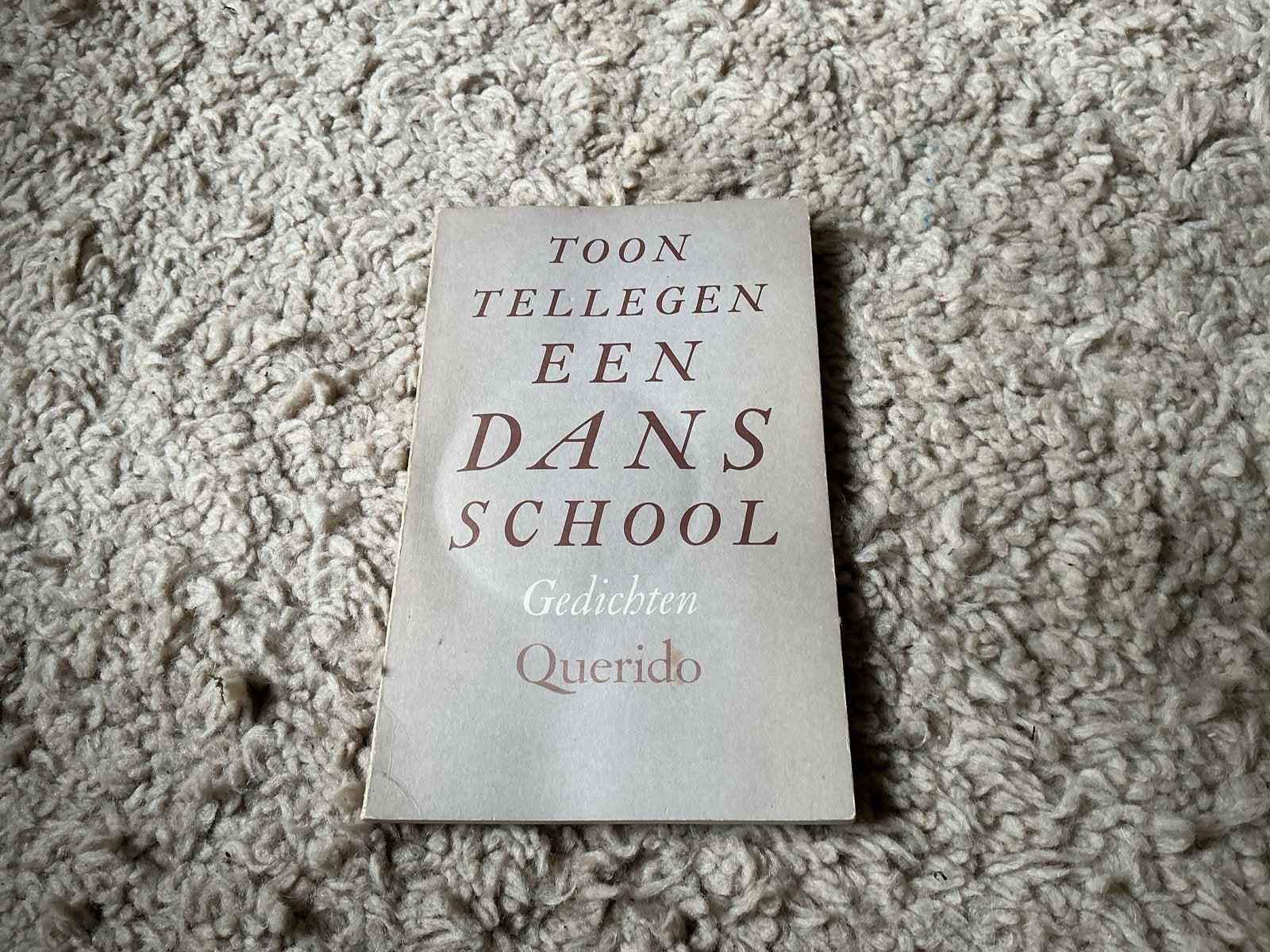 Toon Tellegen - Een Dansschool (Gedichten) opbr giro 555, Ophalen of Verzenden, Nieuw, Eén auteur