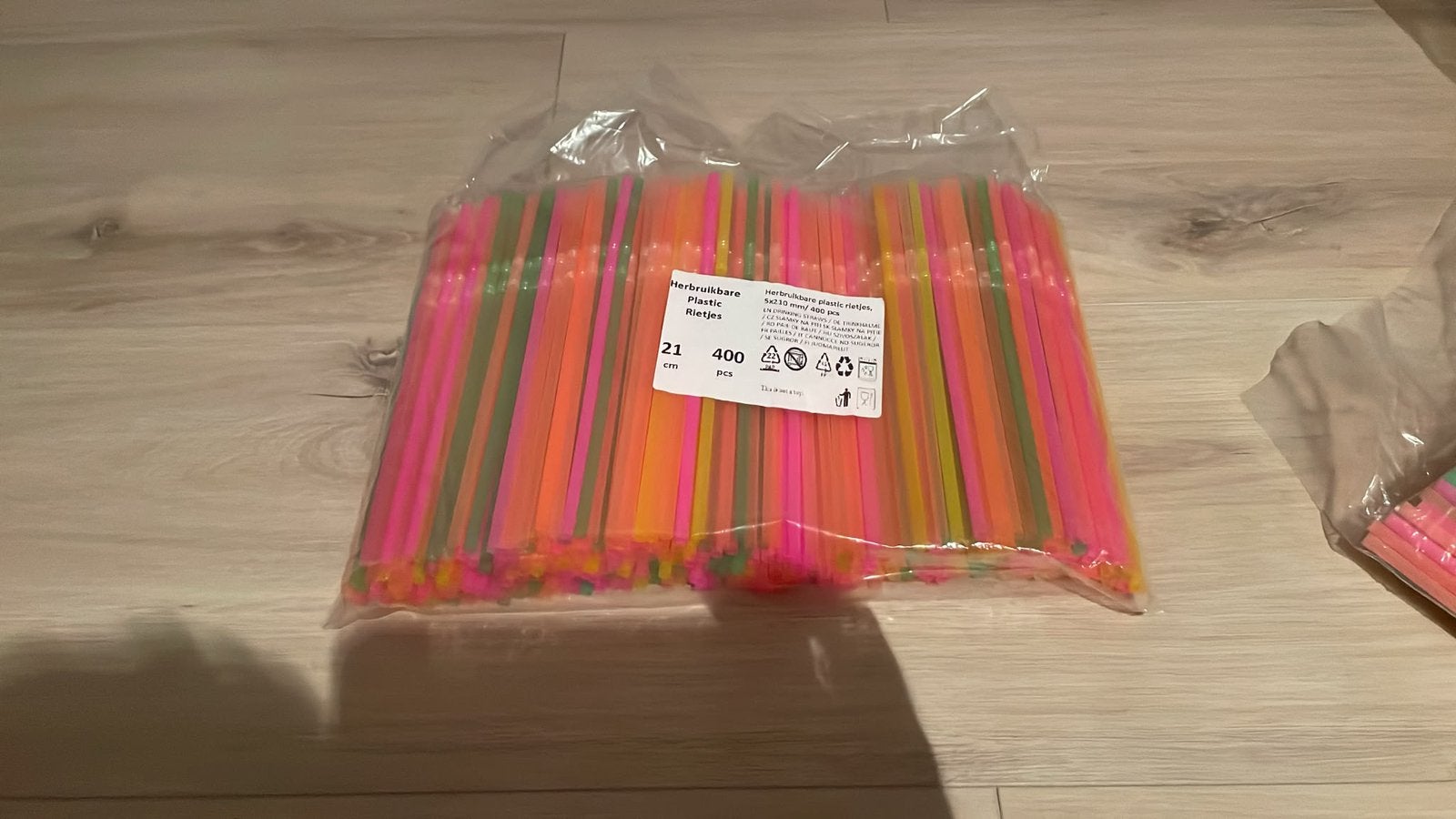 400 rietjes, Ophalen