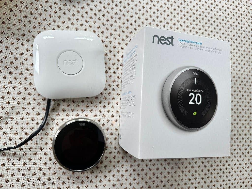 Nest Learning Thermostaat 3e Generatie, Ophalen of Verzenden, Slimme thermostaat, Zo goed als nieuw