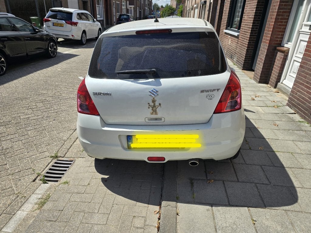 Suzuki Swift Shogun 1.3 bj 2009, Auto's, Suzuki, Stof, Zwart, Handgeschakeld, Onderhoudsboekje