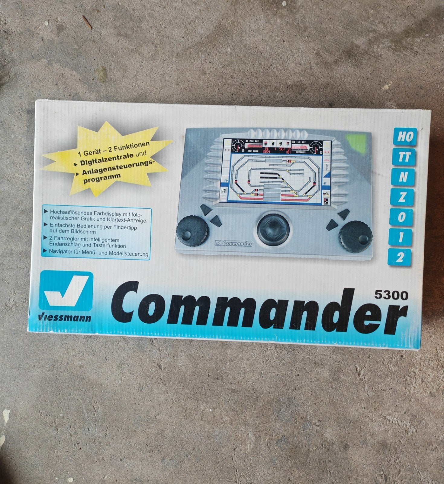 Viessmann Commander 5300 Digitale Centrale voor Modelspoor, Ophalen of Verzenden, Zo goed als nieuw, Gelijkstroom of Wisselstroom