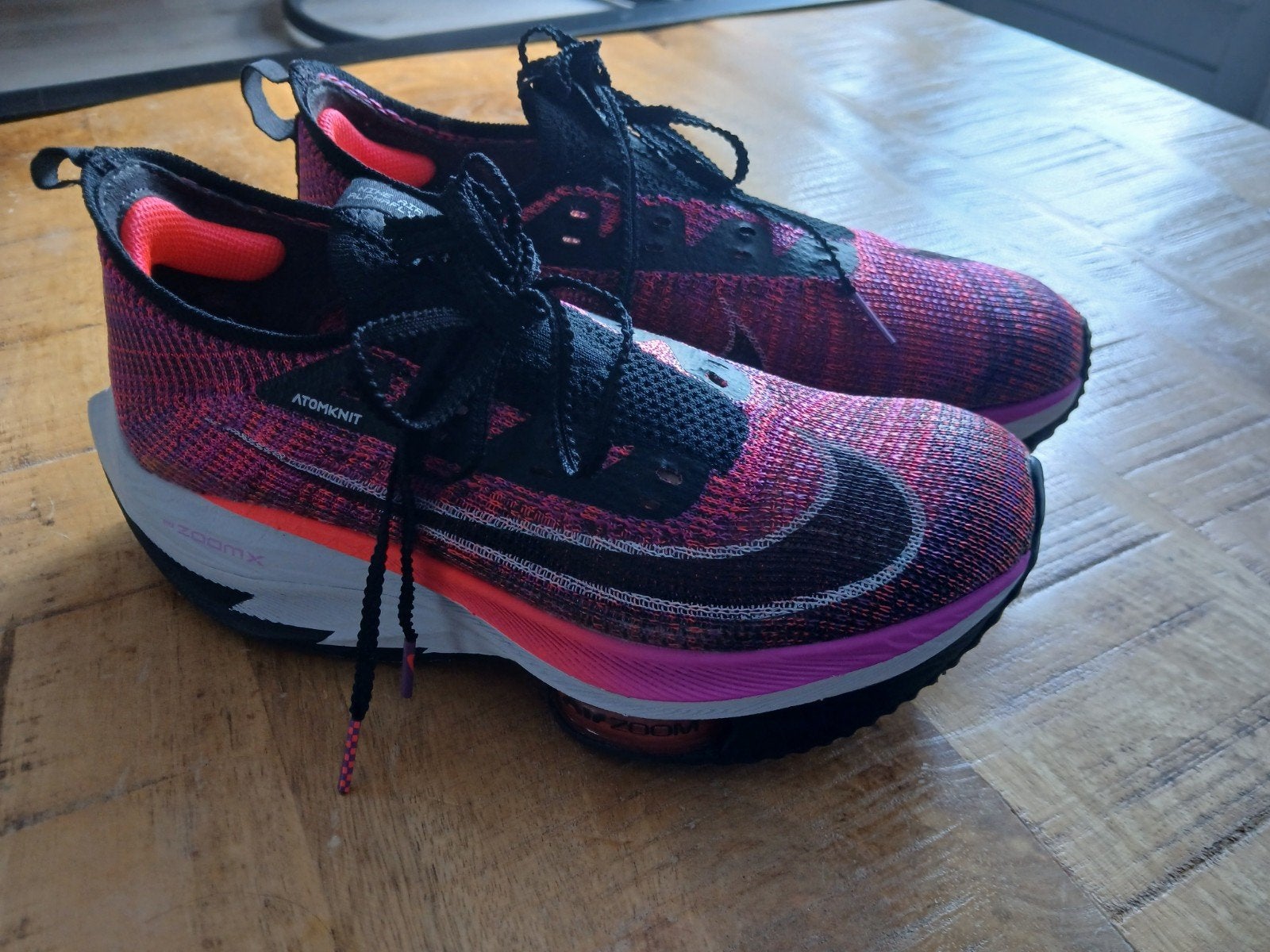 Nike Air Zoom Alphafly NEXT% hardloopschoenen, Sport en Fitness, Ophalen of Verzenden, Zo goed als nieuw, Hardlopen, Hardloopschoenen