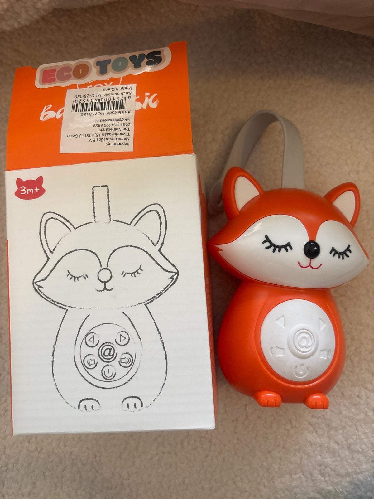FOX Baby Music Developmental Toys - Rustgevende Muziek, Ophalen of Verzenden, Nieuw, Overige typen, Met geluid
