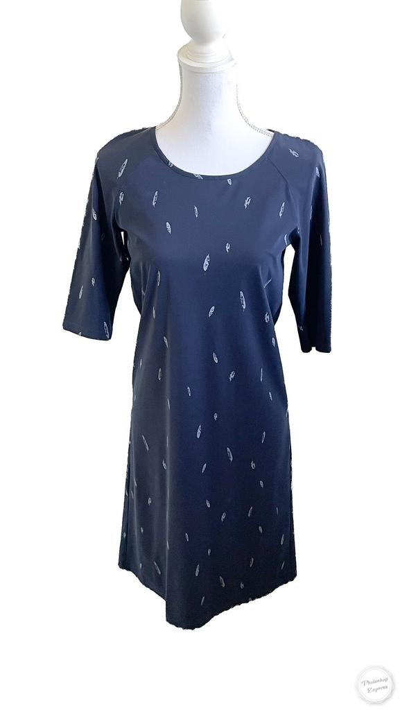 Mooie travelstof jurk van Penn & Ink XS, Office@pennandink-ny.com, Blauw, Omloop 2, 8131 TJ, Wijhe, Ophalen of Verzenden