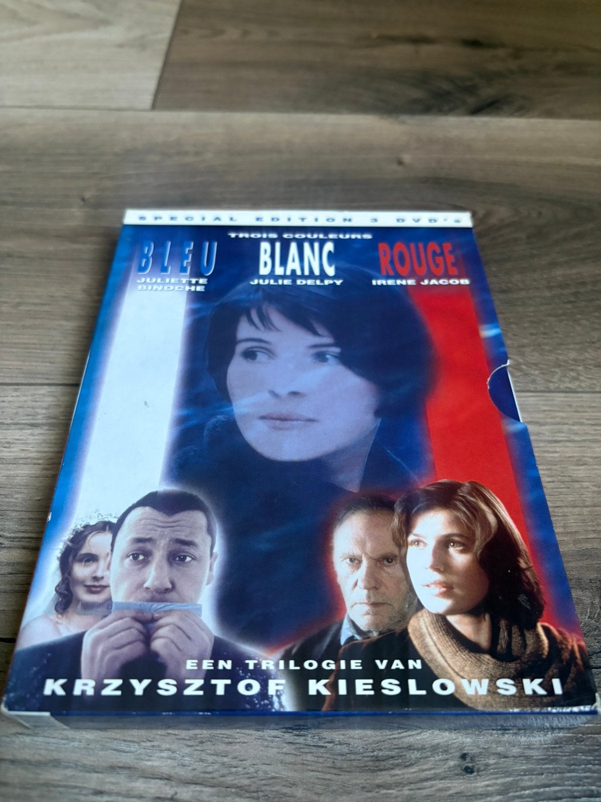Blue Blanc Rouge van Krzysztof Kielowski, Cd's en Dvd's, Dvd's | Filmhuis, Alle leeftijden, Ophalen of Verzenden, Zo goed als nieuw