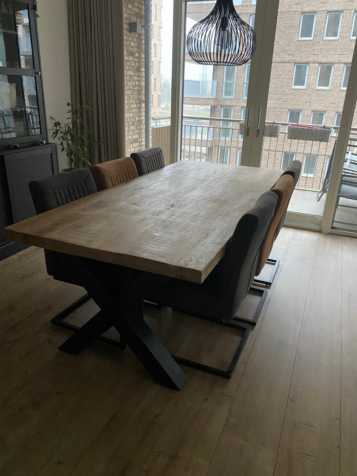 6 Eetkamerstoelen Parantino, Ophalen, Zo goed als nieuw, Overige kleuren, Vijf, Zes of meer stoelen