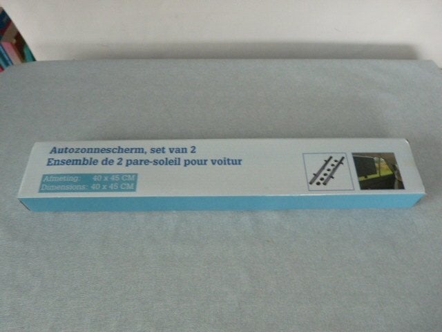 Zonnescherm Auto  Zijruit - 2 Stuks - Oprolbaar  Nieuw, Ophalen of Verzenden, Nieuw