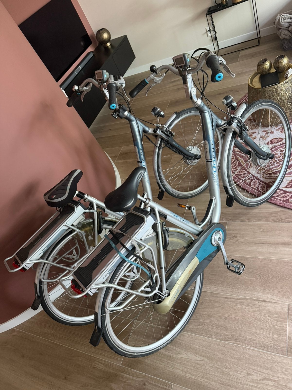 Twee complete Union Switch elektrische fietsen., Ophalen, Gebruikt, Overige merken