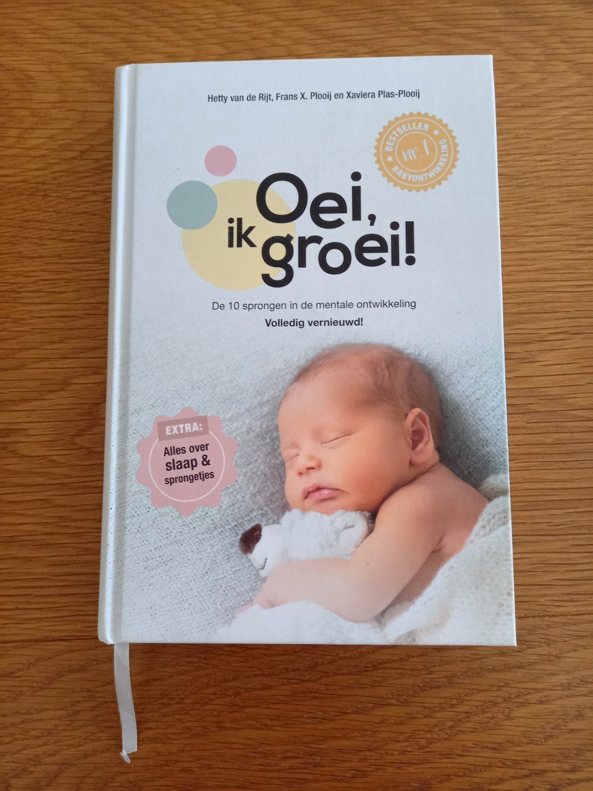 Oei, ik groei! Boek over mentale ontwikkeling baby, Boeken, Ophalen of Verzenden, Zo goed als nieuw, Opvoeding tot 6 jaar, Hetty van de Rijt, Frans X. Plooij en Xaviera Plas-Plooij