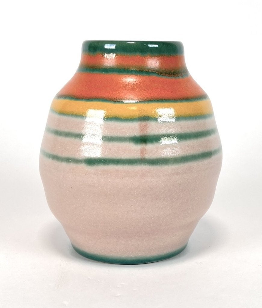 41. Vaas, De Vier Paddenstoelen - Art Deco, ca. 1930, Ophalen