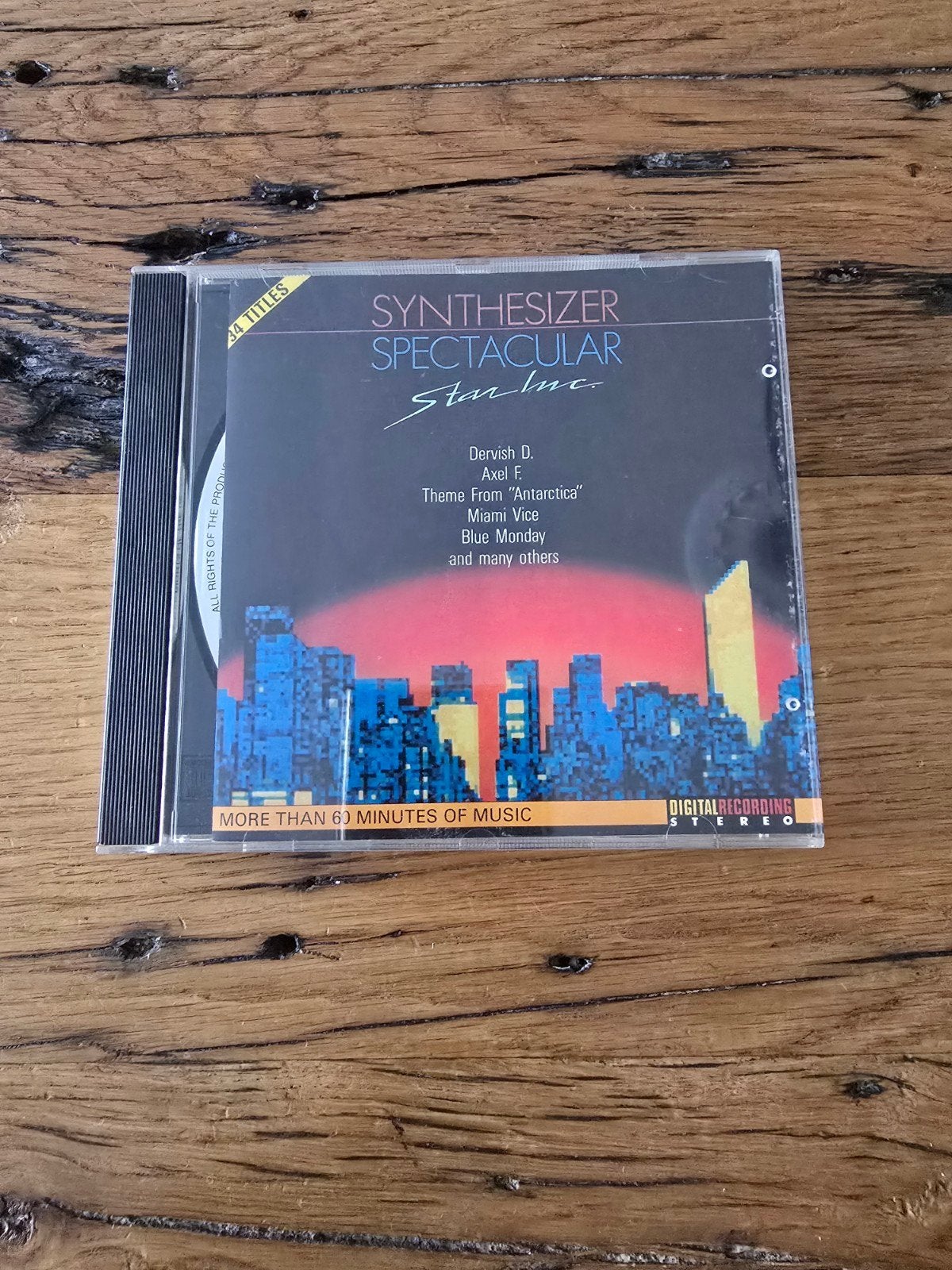 Te koop Cd "Synthesizer spectacular"., Cd's en Dvd's, Ophalen of Verzenden, Zo goed als nieuw, Verzamelalbum