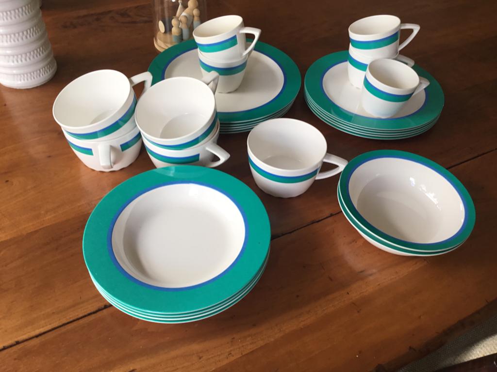 Mepal servies 26 delig. Camping servies, Ophalen of Verzenden