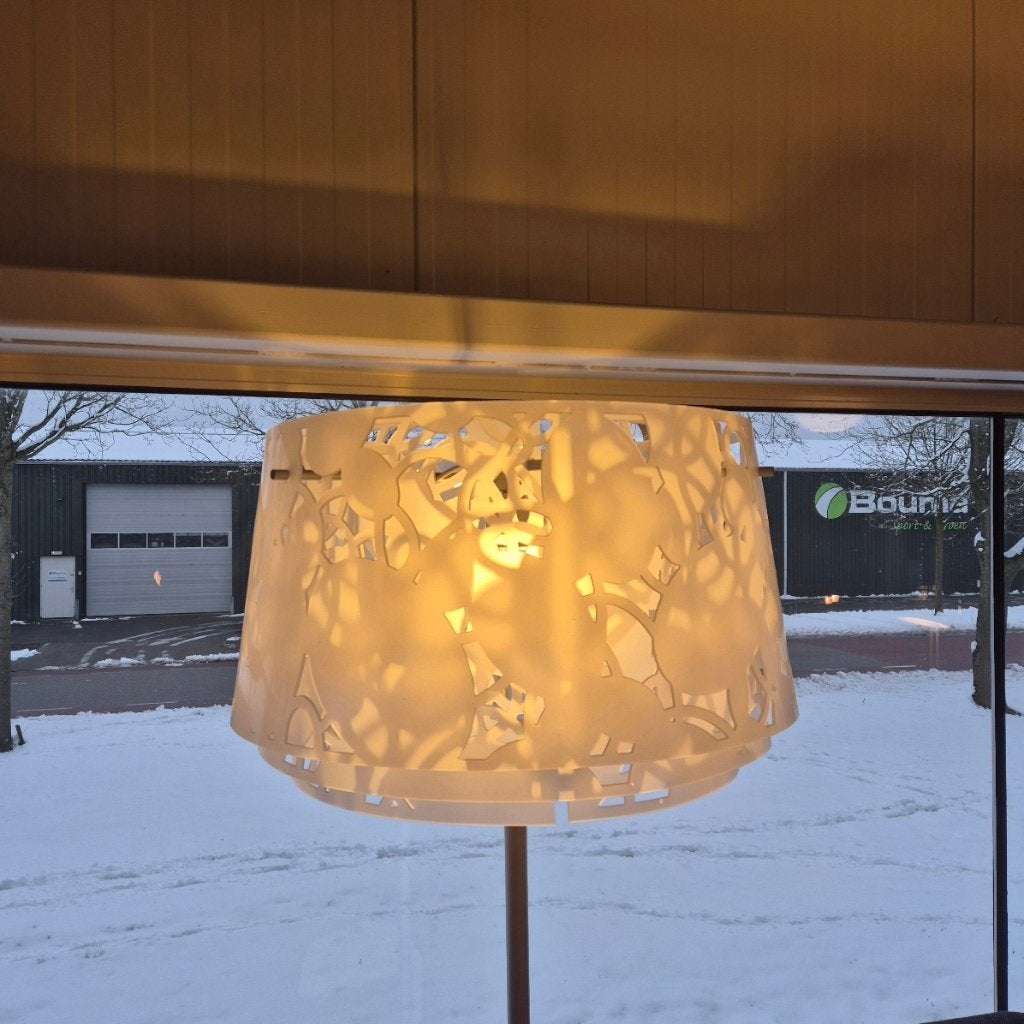 Collage Vloerlamp Louis Poulsen | 60 cm, Ophalen, Gebruikt, Onbekend, E27 (groot)