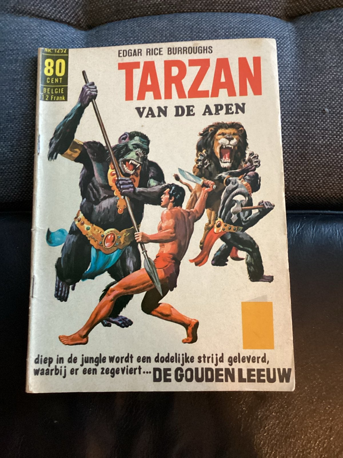 Tarzan van de Apen - Edgar Rice Burroughs stripboek, Boeken, Strips | Comics, Ophalen of Verzenden, Gelezen