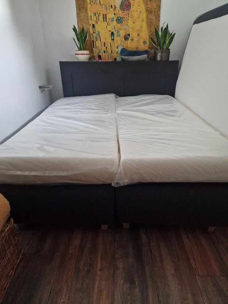 NIEUW 160x200 matras en topper (JYSK), Ophalen, 200 cm, Boxspring, Nieuw
