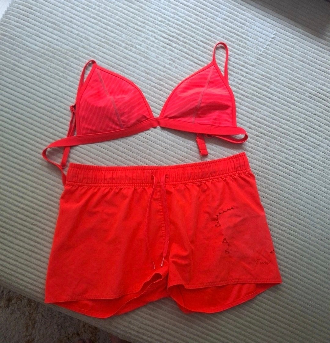 Protest bikini en zwemshort set - Oranje, Oranje, Ophalen of Verzenden, Zo goed als nieuw, Protest