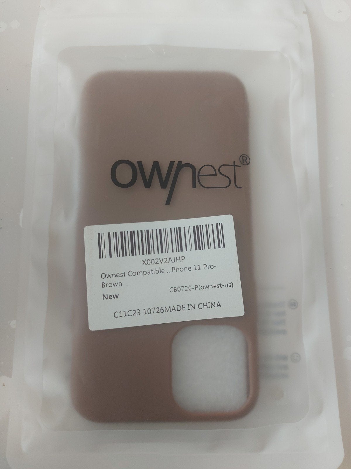 Owenwest hoesje voor  iPhone 11 pro, Ophalen of Verzenden, Nieuw, IPhone 11 Pro