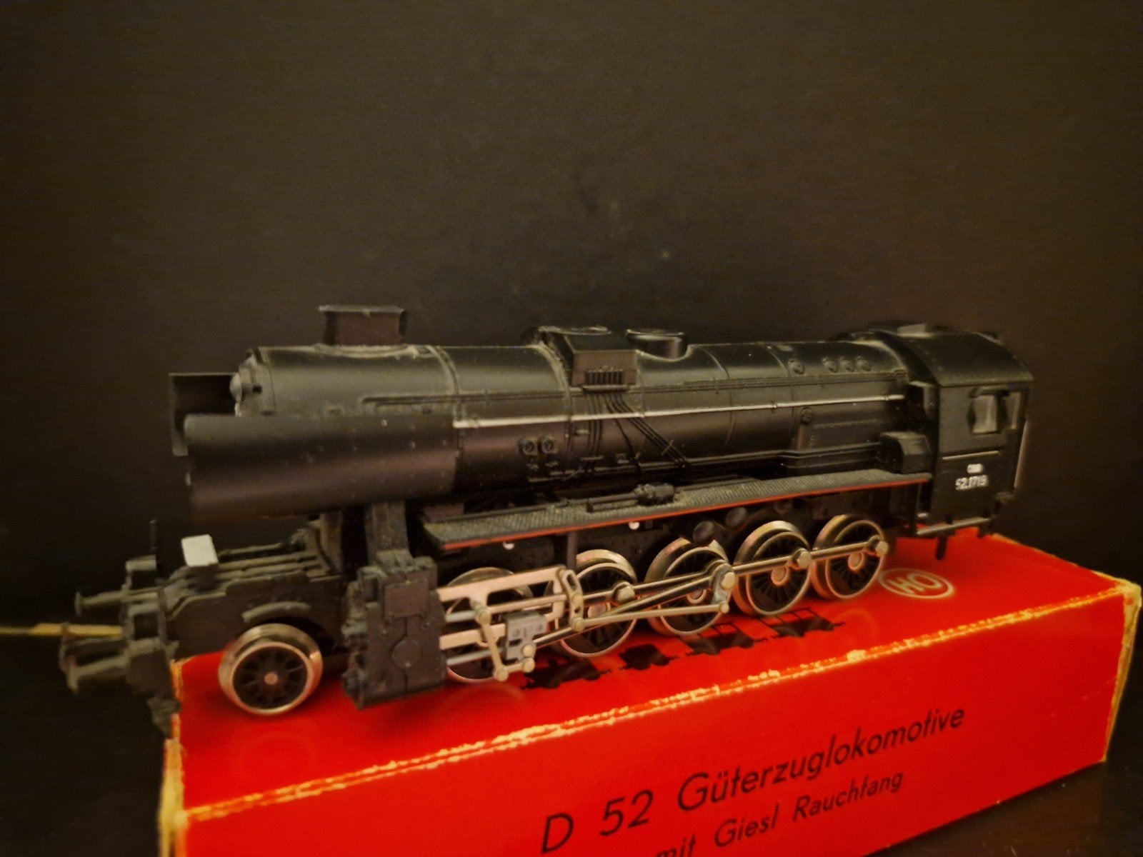 Kleinbahn D 52 Güterzuglokomotief met Giesl Rauchfang, Ophalen of Verzenden, Gebruikt, Gelijkstroom, Locomotief