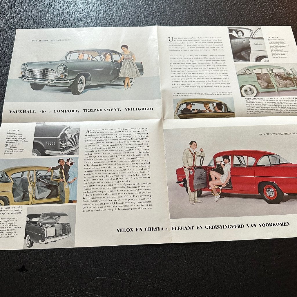 #23) VAUXHALL Velox & Cresta - 1958, Verzenden, Gelezen, Overige merken