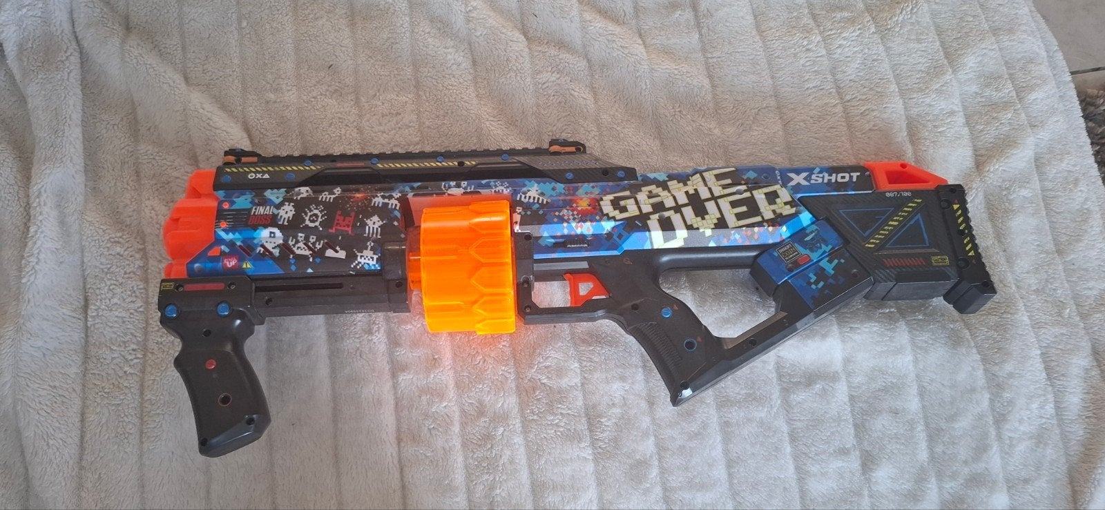 X-Shot Game Over Blaster - Nerf-achtig Speelgoedgeweer, Ophalen of Verzenden, Gebruikt, Jongen of Meisje