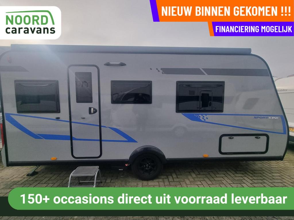 CARAVELAIR SPORT LINE 480 MOVER + QUEENSBED + CASS LUIFEL, Caravans en Kamperen, Caravans, Mover, Bedrijf, 6 tot 7 meter, Caravelair