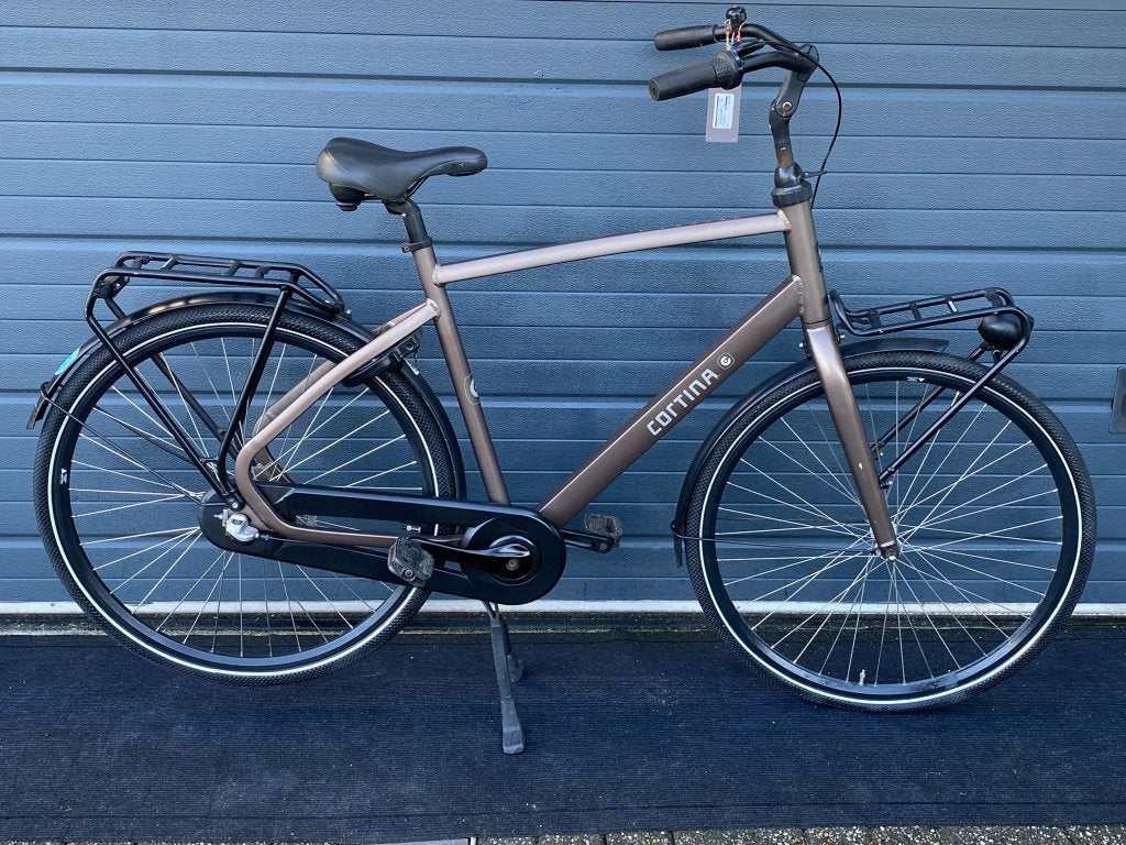 Cortina common H56 cm 3versnellingen terugtraprem, Fietsen en Brommers, Gebruikt, Cleanbikes, Versnellingen, Info@cleanbikes.nl
