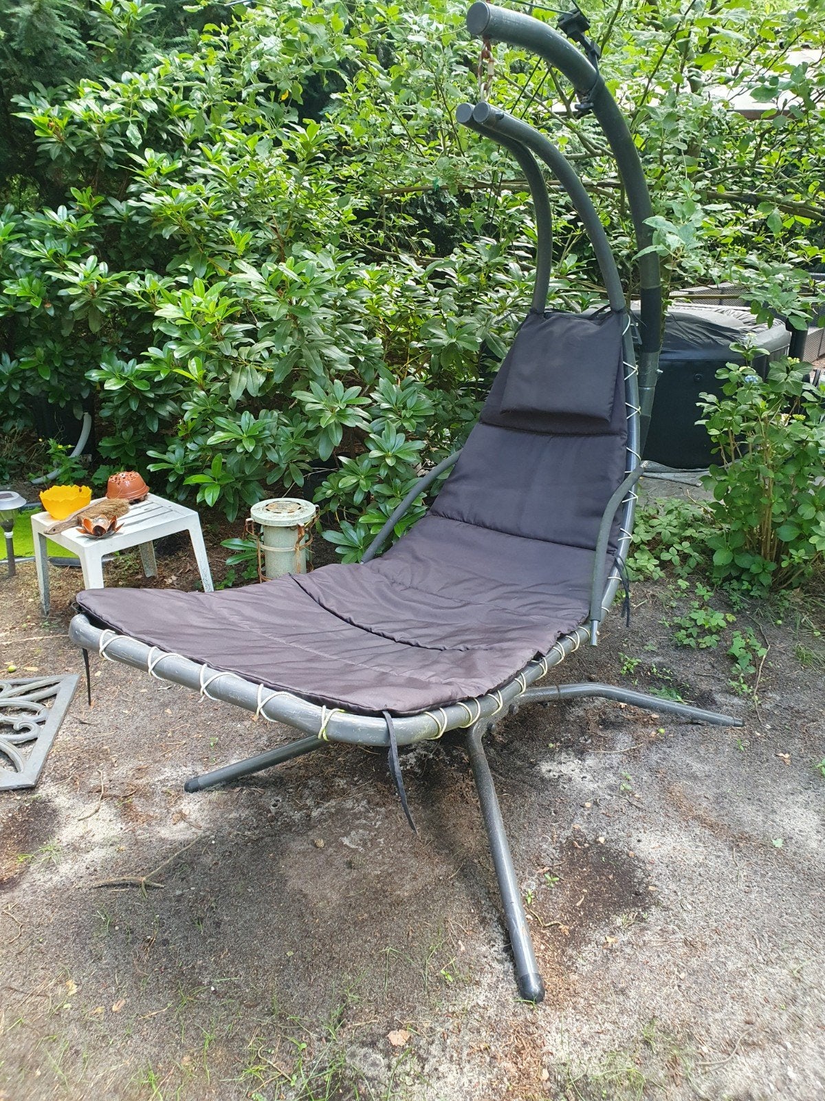Hang lig stoel, Tuin en Terras, Ophalen, Gebruikt