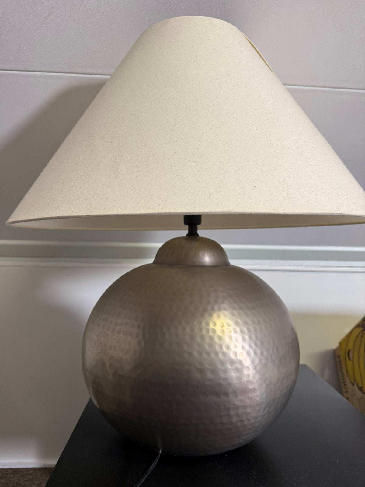 Grote lamp, Ophalen, Gebruikt