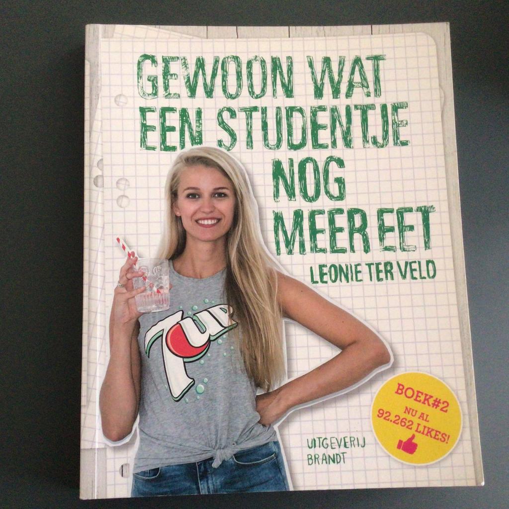 Leonie ter Veld - Gewoon wat een studentje nog meer eet, Ophalen of Verzenden, Zo goed als nieuw, Leonie ter Veld