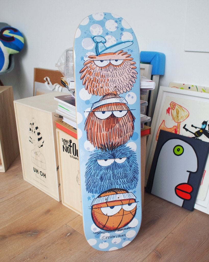 Kevin Lyons - Skateboard, NY Knicks (Kaws), Ophalen of Verzenden