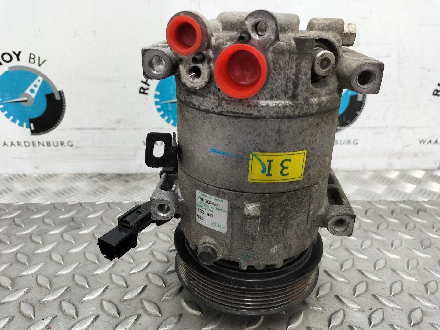 KIA PICANTO AIRCO COMPRESSOR / AIRCOPOMP 2017, Ophalen of Verzenden, Gebruikt, Stiba lid