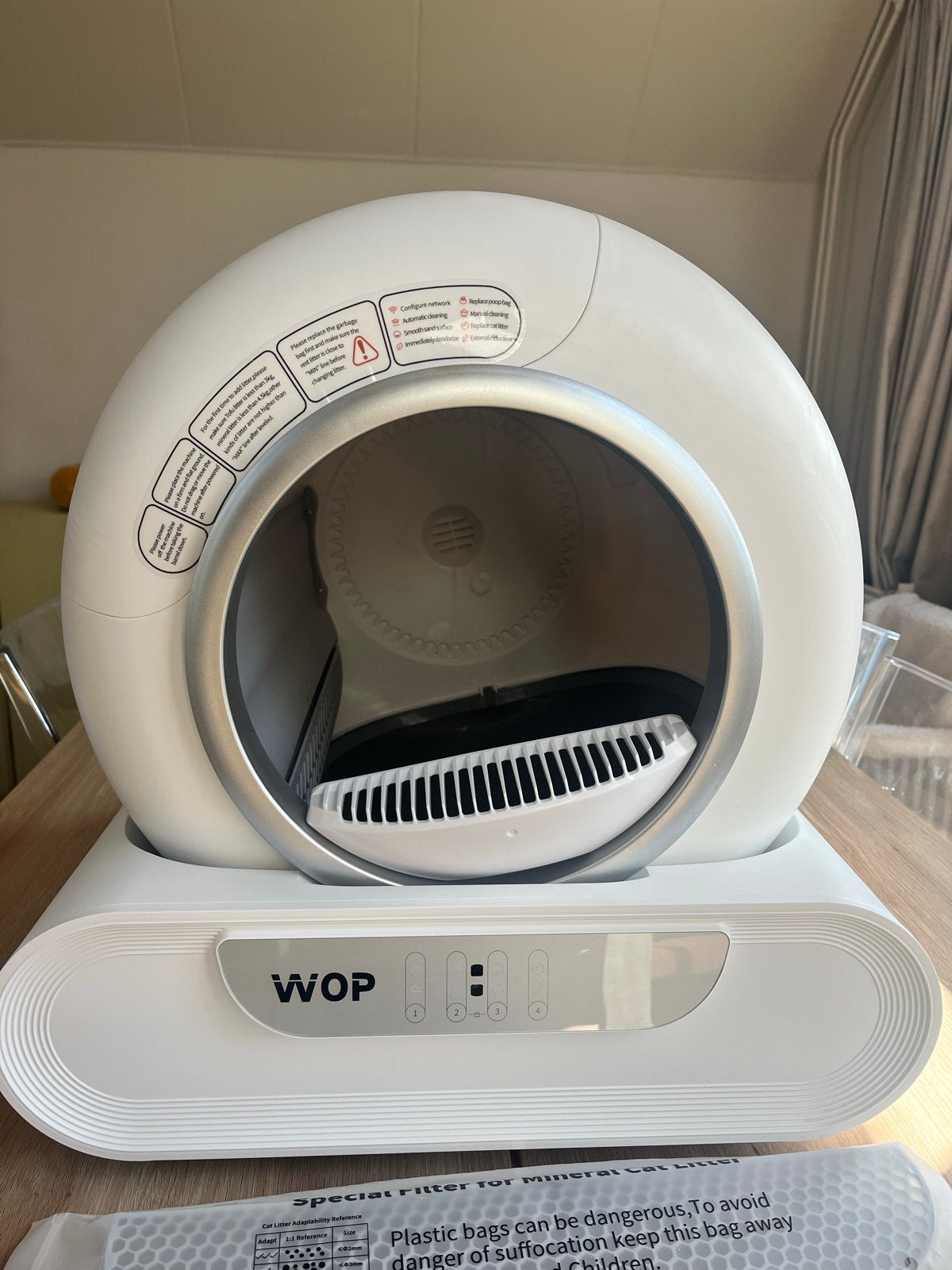 Automatische kattenbak WOP, Dieren en Toebehoren, Ophalen