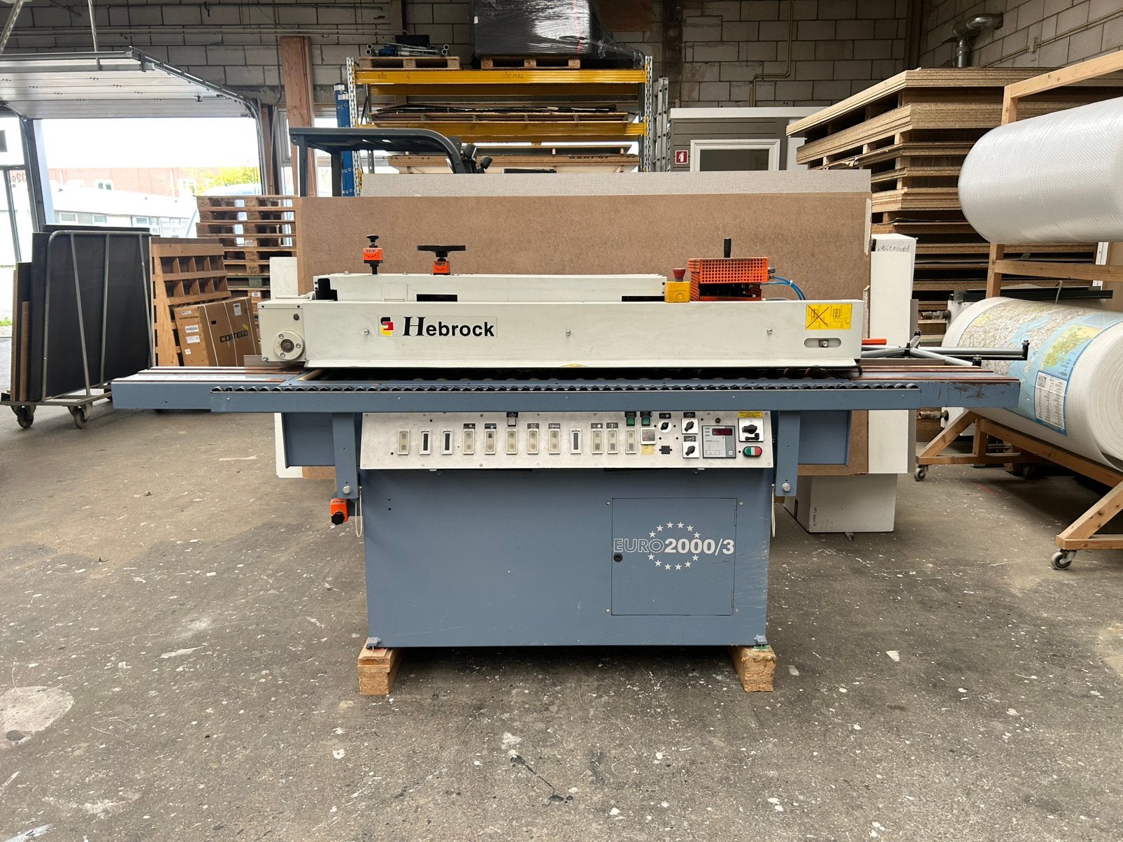 Hebrock Euro 2000/3, Ophalen