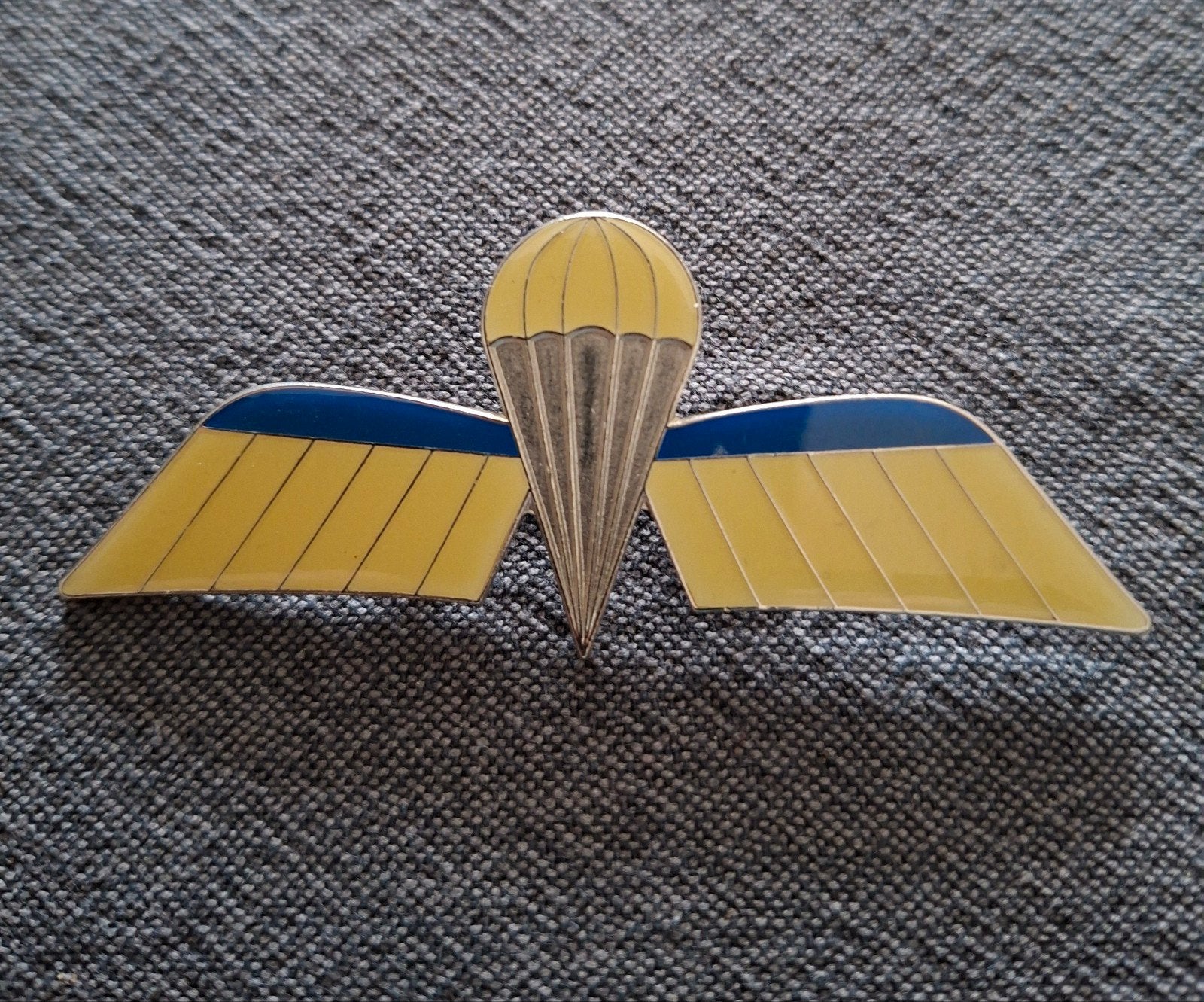 Para wing , metaal, brevet B, Verzenden, Luchtmacht, Amerika, Embleem of Badge