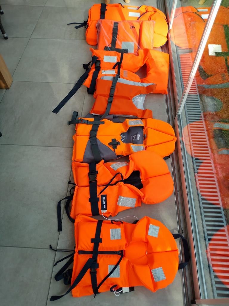 Reddingsvesten in diverse maten - Veiligheid op het water, Watersport en Boten, Accessoires en Onderhoud, Gebruikt, Overige typen
