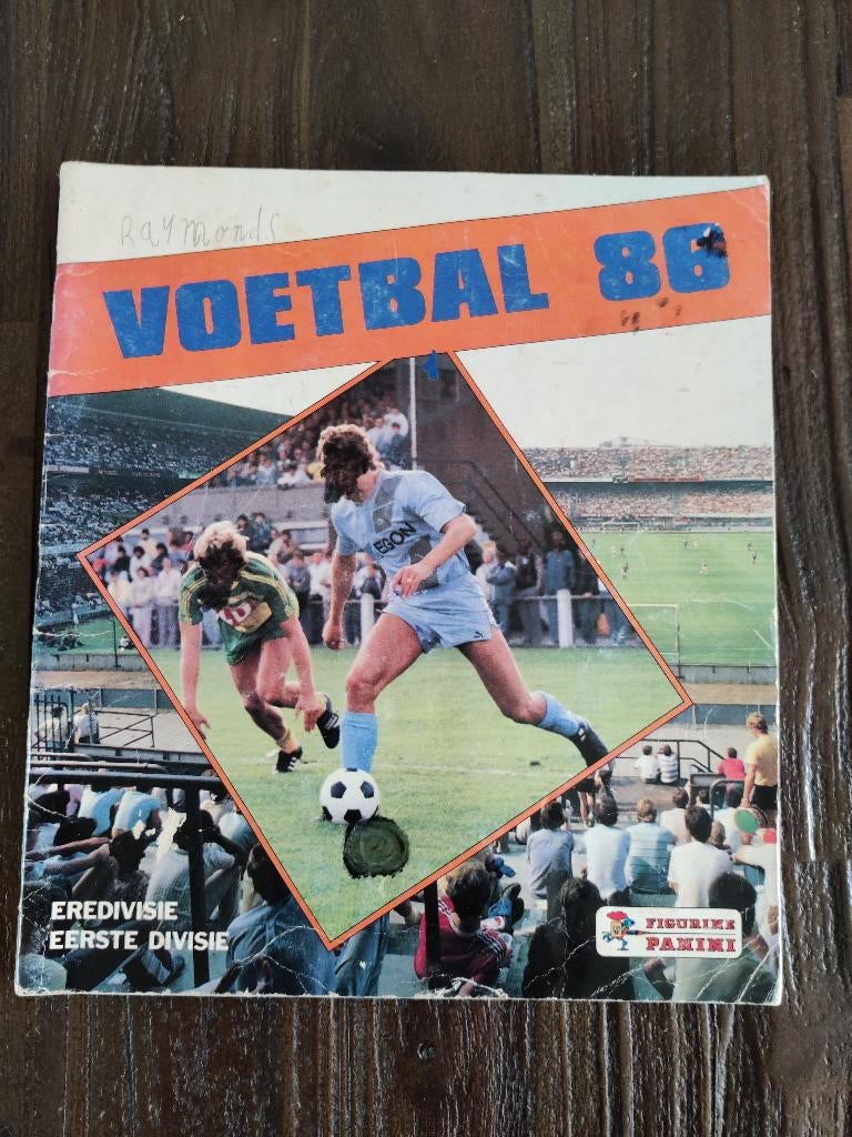 Panini voetbal album 1986, Ophalen of Verzenden, Gebruikt