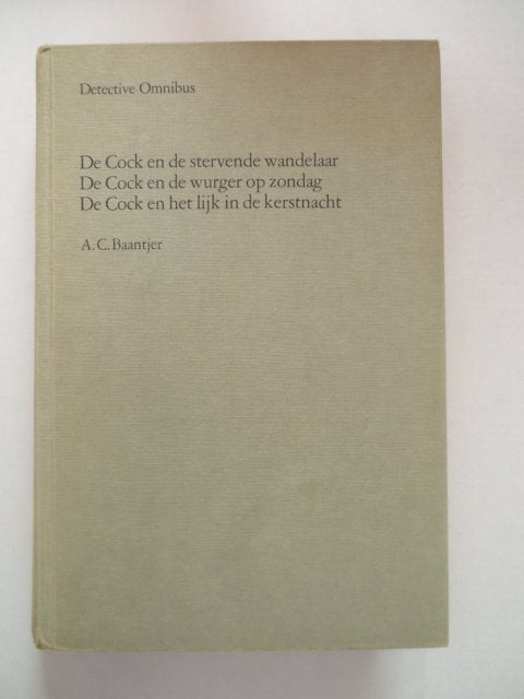 De Cock omnibus - A.C. Baantjer, Ophalen of Verzenden, Gelezen, A.C. Baantjer