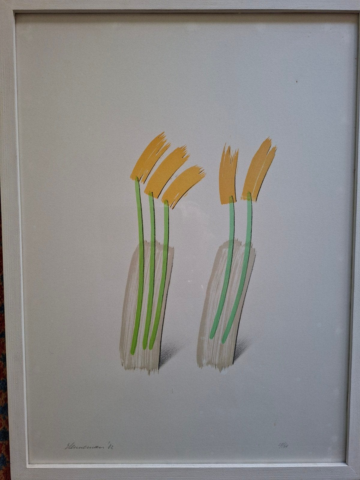 litho Jeroen Henneman 1982, Ophalen, Print, Print/reproductie, Gesigneerd