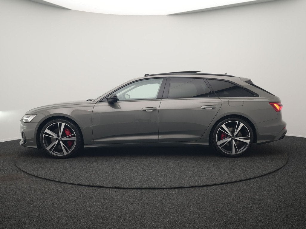 Audi A6 Avant 55 TFSI e Quattro Facelift S Line Competition, Automaat, Gebruikt, Zwart, 4 cilinders