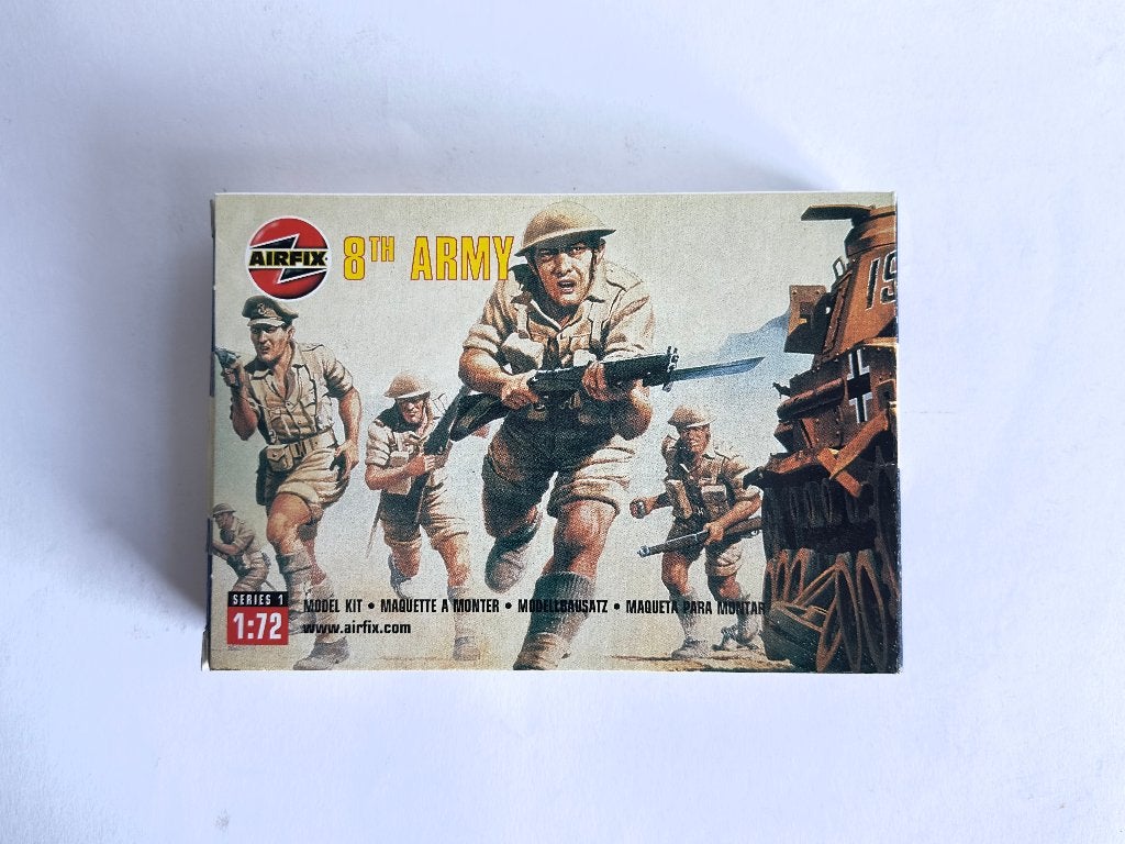 AIRFIX 8th Army 1:72, Ophalen of Verzenden, Zo goed als nieuw, 1:50 of kleiner, Figuur of Figuren