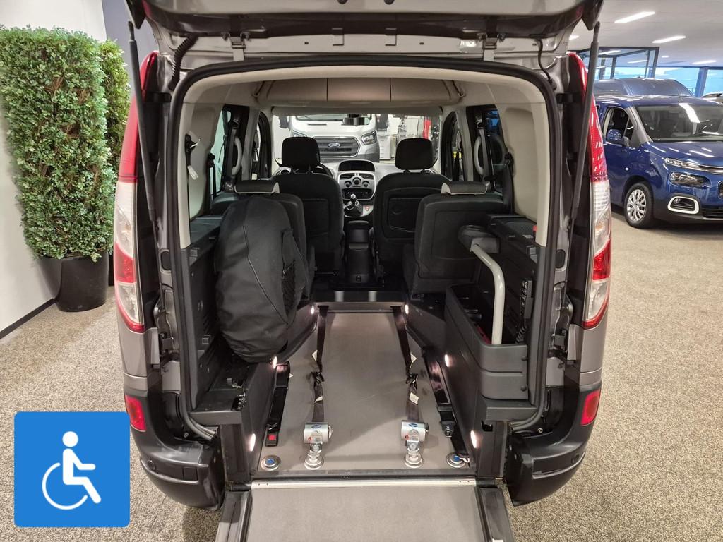 Renault Tech Kangoo Rolstoelauto Luchtvering 4+1, Auto's, Renault, Stof, Gebruikt, 4 stoelen, Bedrijf