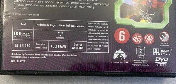 Transformers Energon The Return Of Megatron DVD 2004 Anime, Verzamelen, Transformers, Coolsingel 104, 3011 AG Rotterdam, Netherlands