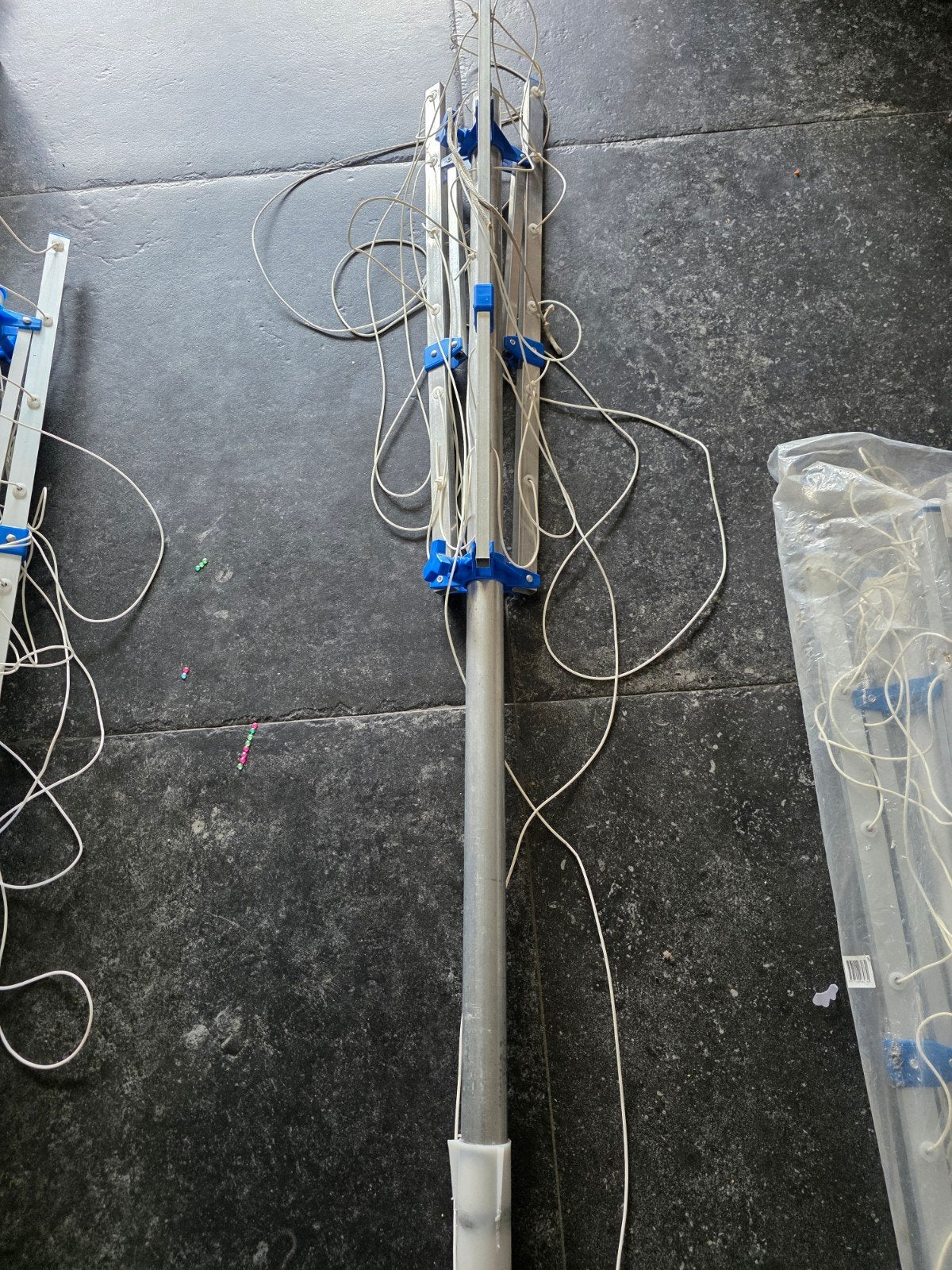 Droogmolen met voet - Handig en compact, Ophalen of Verzenden, Gebruikt