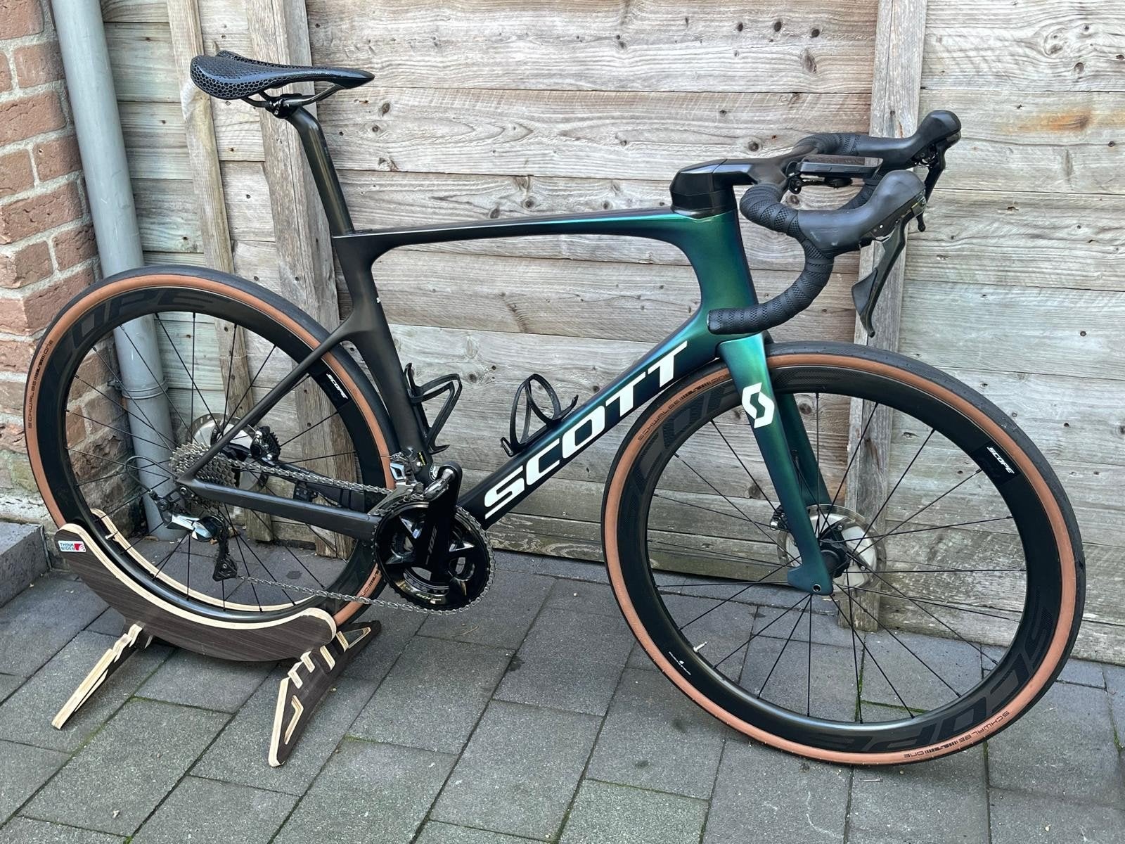 racefiets scott foil, Fietsen en Brommers, Overige merken, Gebruikt, Carbon, Heren