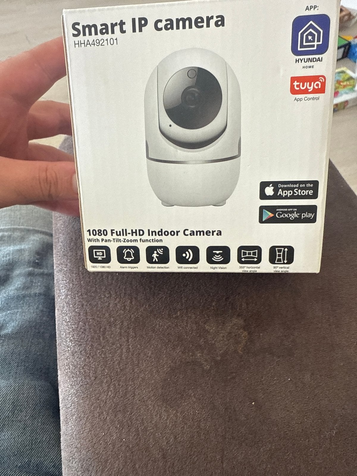 Hyundai Smart IP Camera HHA492101 - Nieuw in doos, Audio, Tv en Foto, Videobewaking, Ophalen of Verzenden, Nieuw, Binnencamera