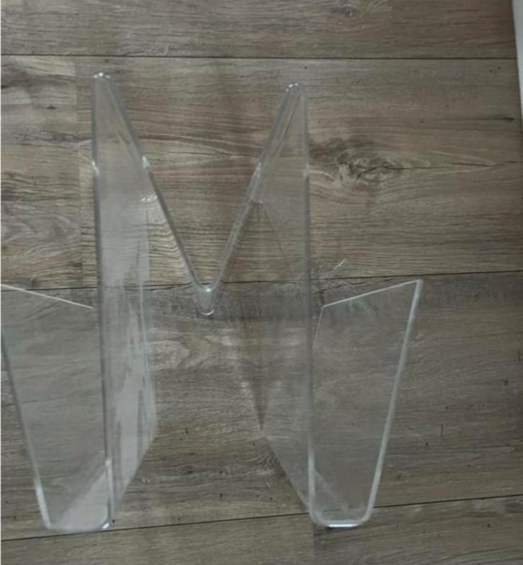 Vintage plexiglass magazine /krantenbak, Ophalen of Verzenden, Zo goed als nieuw