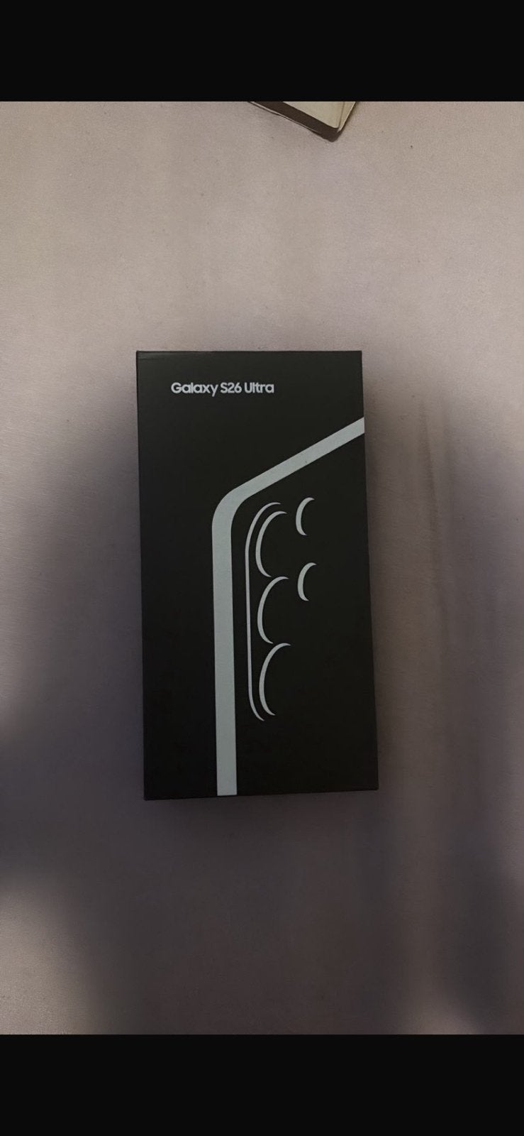 Samsung galaxy s26 ultra, Telecommunicatie, Ophalen of Verzenden, Nieuw, Zwart