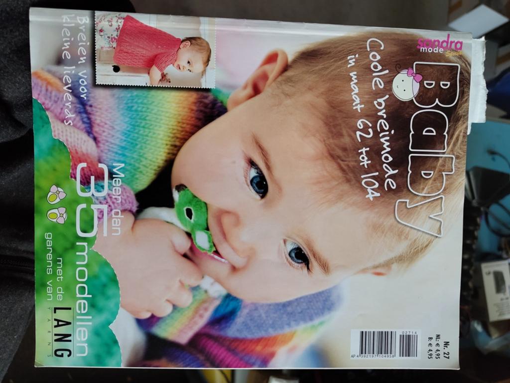 Sandra Mode Baby Breiboek - Meer dan 35 modellen, Ophalen of Verzenden