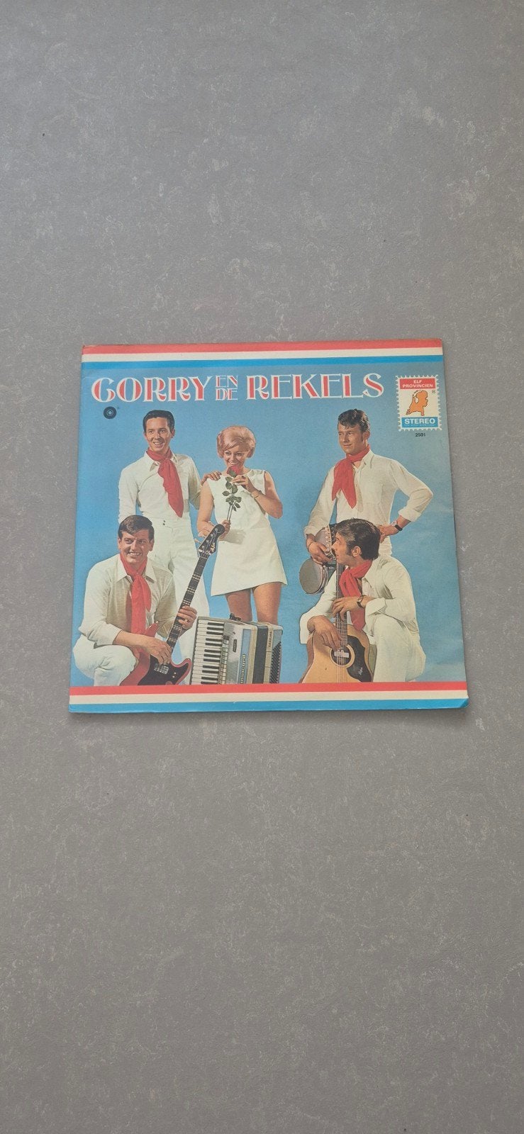 Corry en de Rekels LP met poster, Gebruikt, Inclusief poster, Ophalen of Verzenden, Levenslied of Smartlap