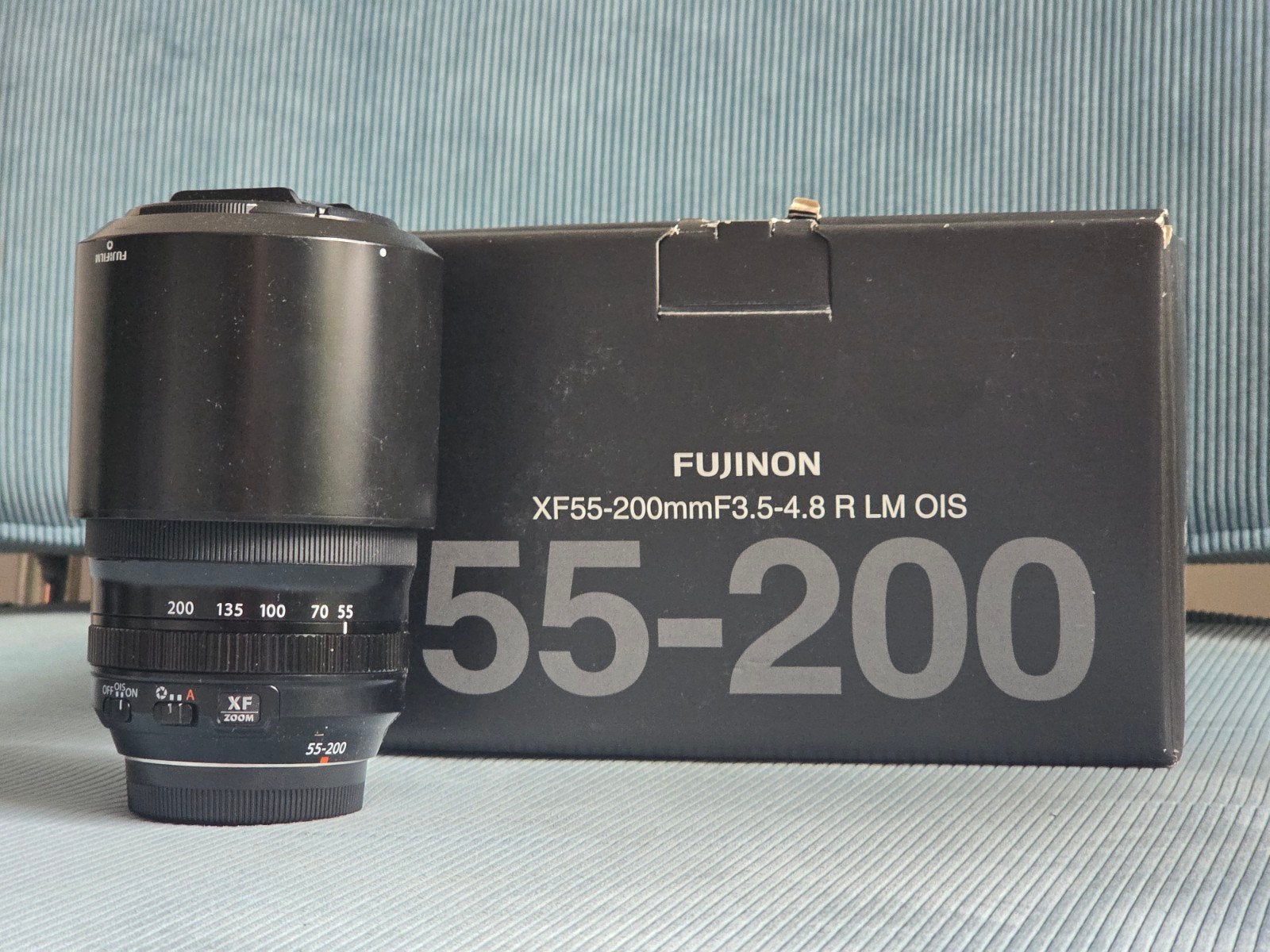 Fujinon XF 55-200mm f/3.5-4.8 R LM OIS Zoomlens, Ophalen of Verzenden, Zo goed als nieuw, Telelens, Zoom